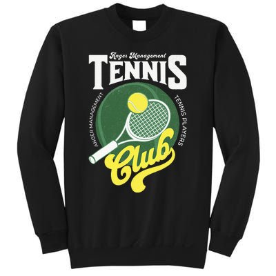 Tennis Player Management With Anger Therapy Sweatshirt