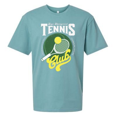 Tennis Player Management With Anger Therapy Sueded Cloud Jersey T-Shirt