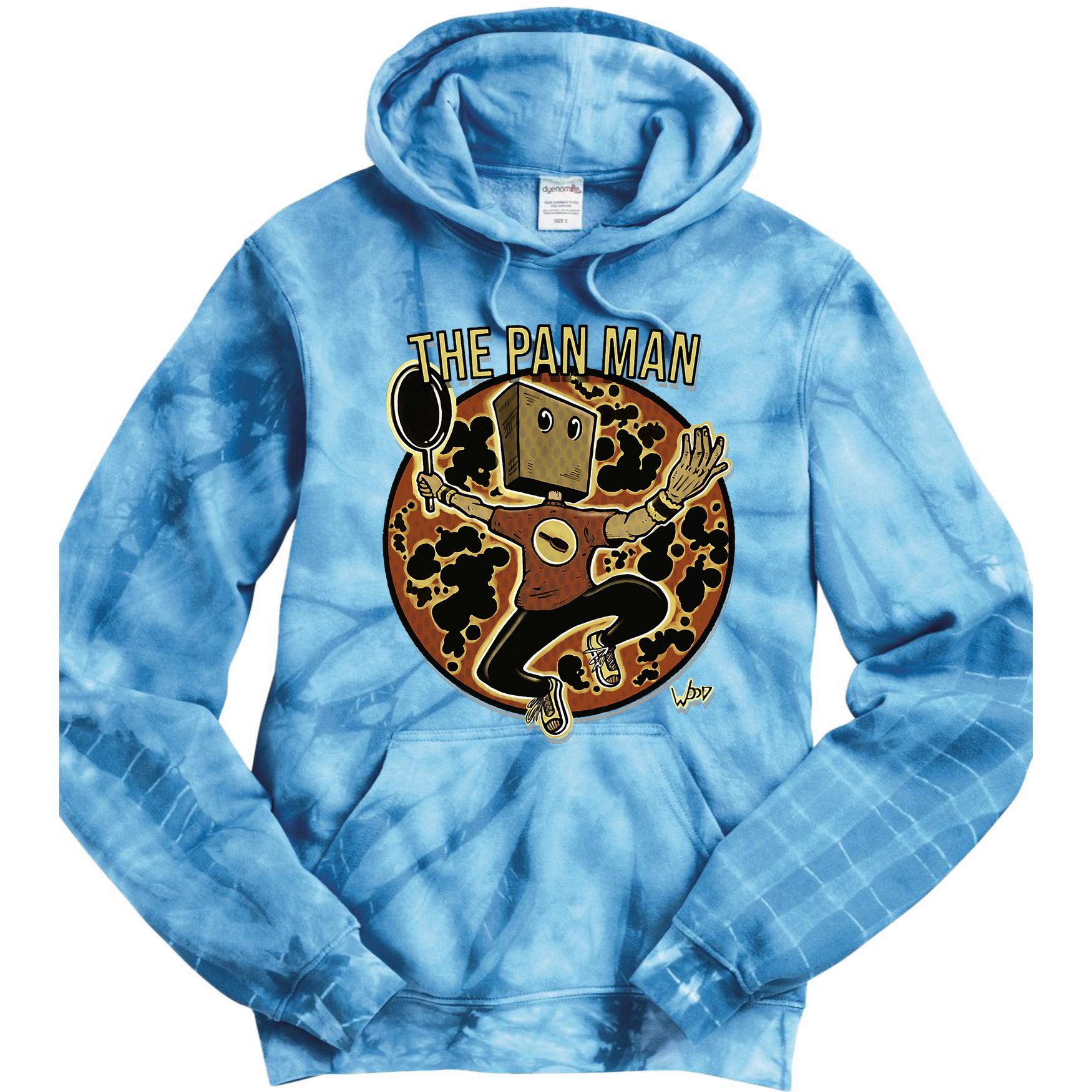 The Pan Man Tie Dye Hoodie