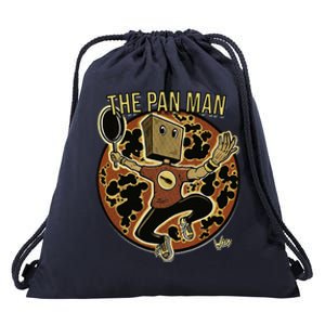 The Pan Man Drawstring Bag