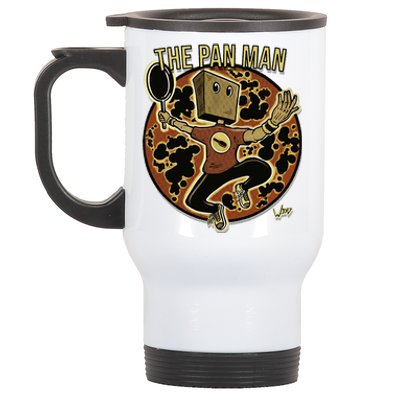 The Pan Man Stainless Steel Travel Mug