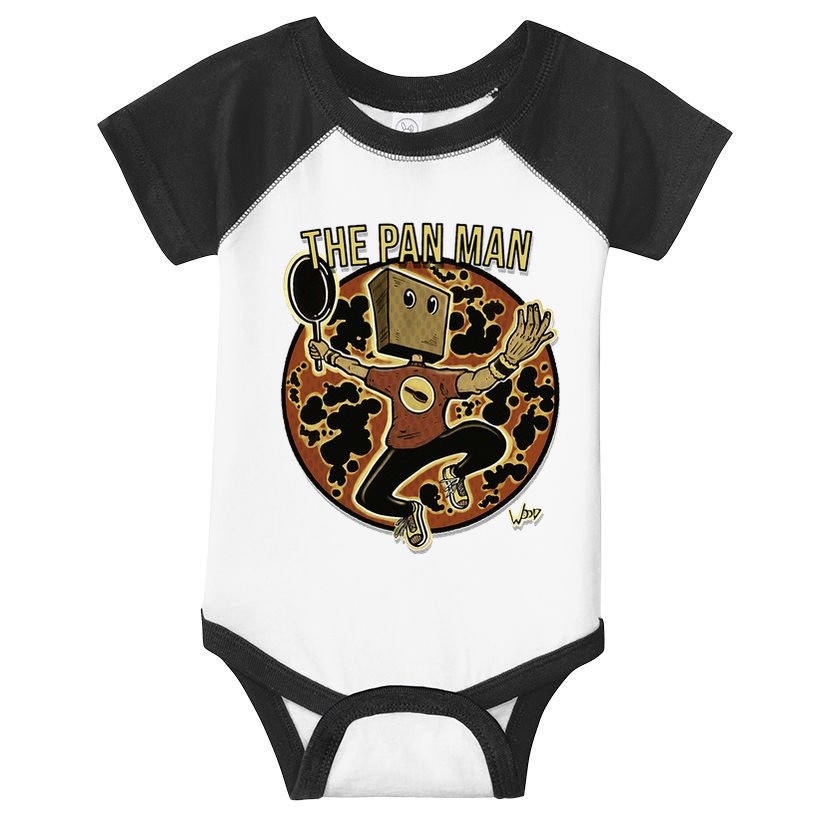 The Pan Man Infant Baby Jersey Bodysuit