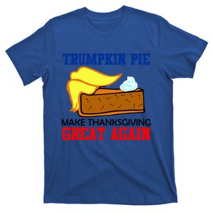 Trumpkin Pie Make Thanksgiving Great Again Funny Trump Gift T-Shirt