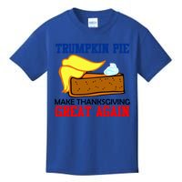 Trumpkin Pie Make Thanksgiving Great Again Funny Trump Gift Kids T-Shirt