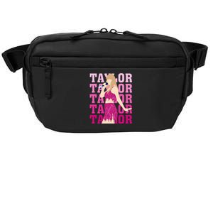 Taylor Personalized Name I Love Taylor Girl Groovy Crossbody Pack