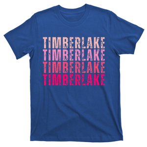 Timberlake Personalized Name I Love Timberlake T-Shirt