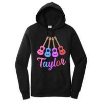 Taylor Personalized Name I Love Taylor Girl Groovy 70S Women's Pullover Hoodie