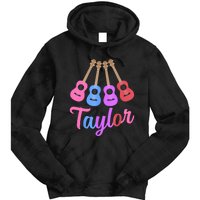 Taylor Personalized Name I Love Taylor Girl Groovy 70S Tie Dye Hoodie