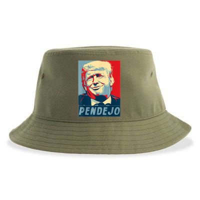 Trump Pendejo Not My President Impeach Sustainable Bucket Hat