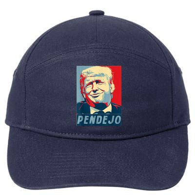 Trump Pendejo Not My President Impeach 7-Panel Snapback Hat