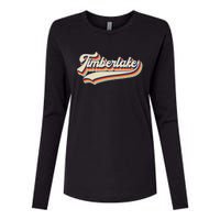 Timberlake Personalized Name I Love Timberlake Vintage Womens Cotton Relaxed Long Sleeve T-Shirt