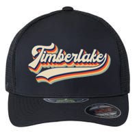 Timberlake Personalized Name I Love Timberlake Vintage Flexfit Unipanel Trucker Cap