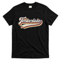 Timberlake Personalized Name I Love Timberlake Vintage T-Shirt