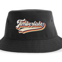 Timberlake Personalized Name I Love Timberlake Vintage Sustainable Bucket Hat