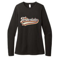 Timberlake Personalized Name I Love Timberlake Vintage Womens CVC Long Sleeve Shirt