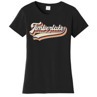 Timberlake Personalized Name I Love Timberlake Vintage Women's T-Shirt