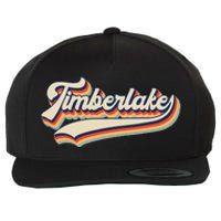 Timberlake Personalized Name I Love Timberlake Vintage Wool Snapback Cap