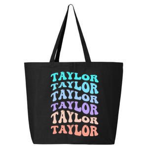 Taylor Personalized Name I Love Taylor 25L Jumbo Tote