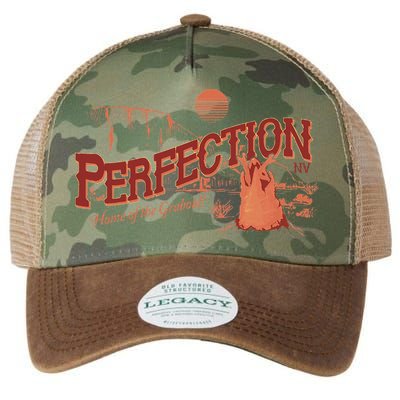 Tremors Perfection Nevada Retro Portrait Legacy Tie Dye Trucker Hat