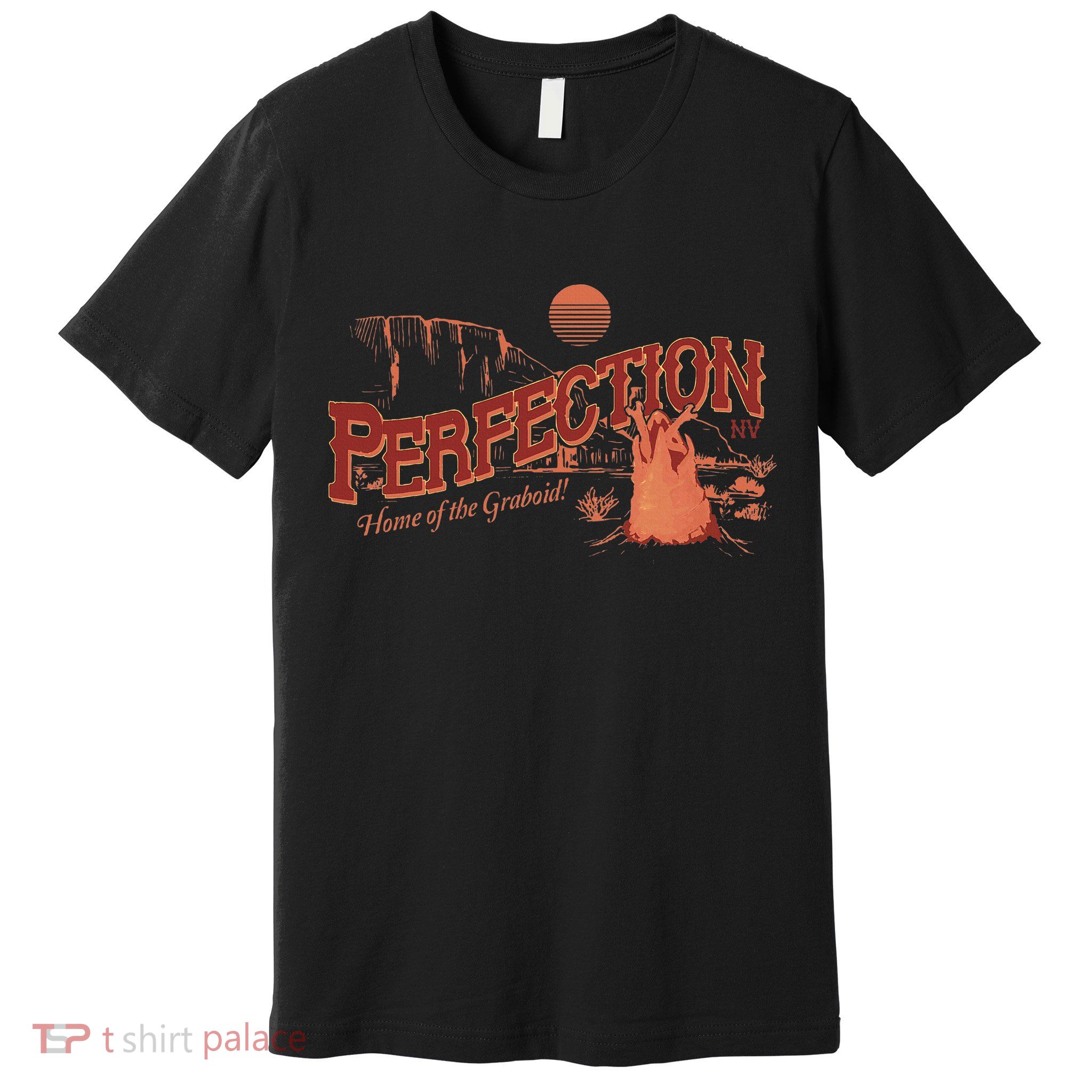 Tremors Perfection Nevada Retro Portrait Premium T-Shirt