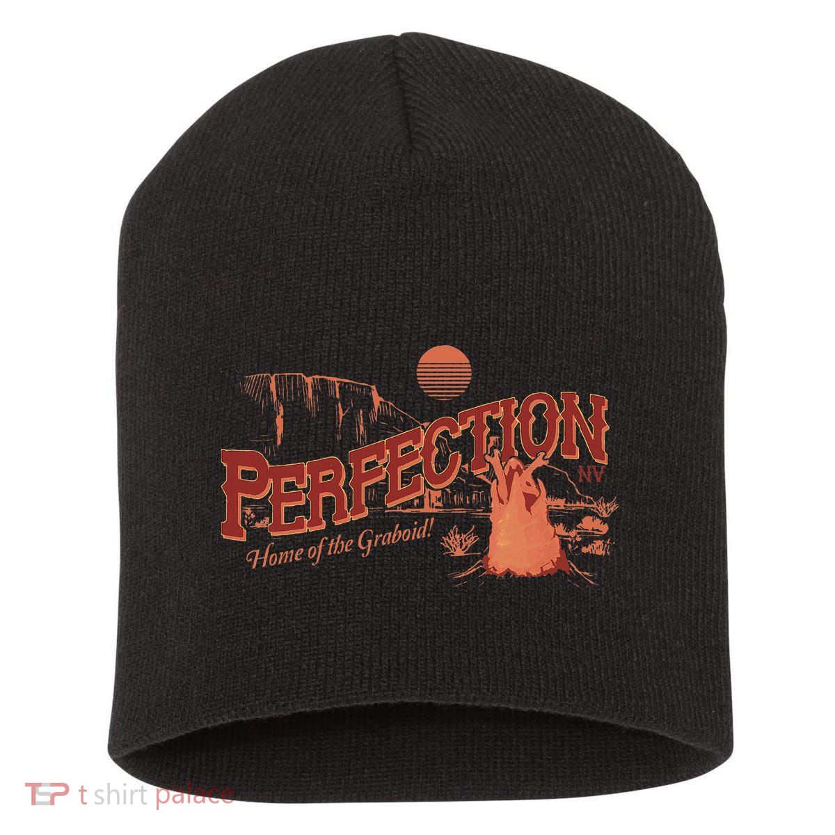 Tremors Perfection Nevada Retro Portrait Short Acrylic Beanie