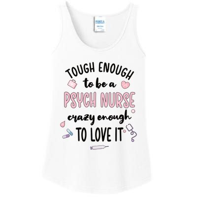 Tough Psych Nurse Psychiatric Nurse Cool Gift Ladies Essential Tank