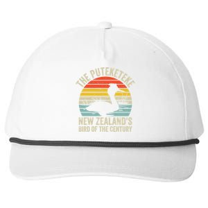 The Puteketeke New ZealandS Bird Of The Century Snapback Five-Panel Rope Hat