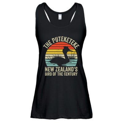 The Puteketeke New ZealandS Bird Of The Century Ladies Essential Flowy Tank