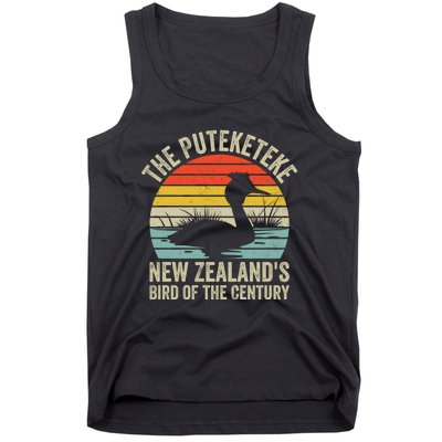 The Puteketeke New ZealandS Bird Of The Century Tank Top