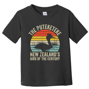 The Puteketeke New ZealandS Bird Of The Century Toddler T-Shirt