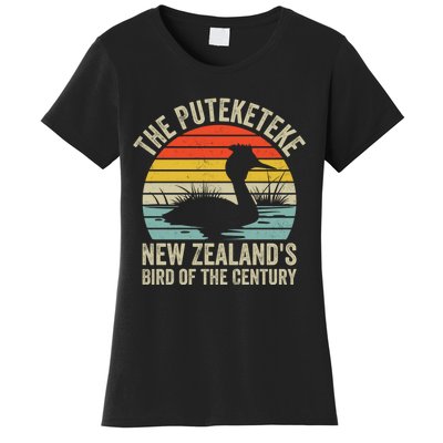 The Puteketeke New ZealandS Bird Of The Century Women's T-Shirt