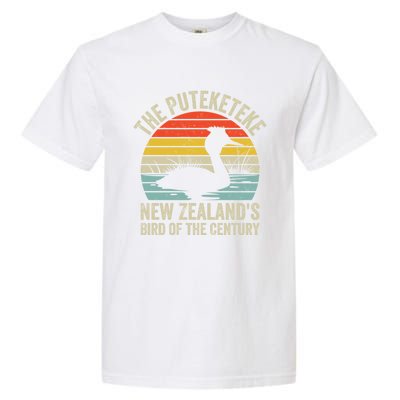 The Puteketeke New ZealandS Bird Of The Century Garment-Dyed Heavyweight T-Shirt