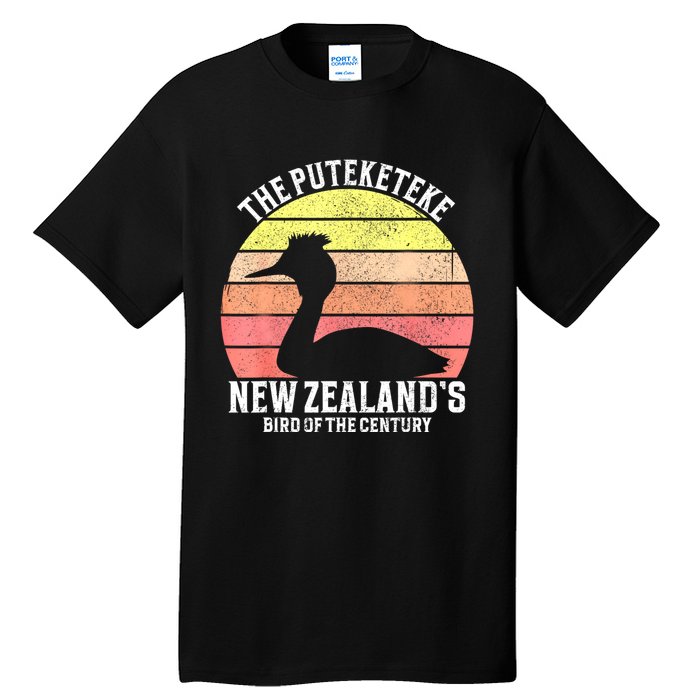 The Puteketeke New ZealandS Bird Of The Century Tall T-Shirt