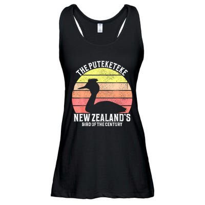 The Puteketeke New ZealandS Bird Of The Century Ladies Essential Flowy Tank