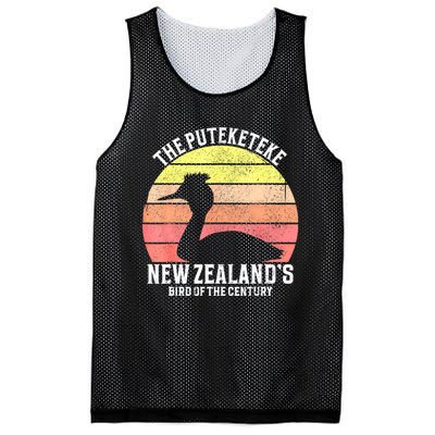 The Puteketeke New ZealandS Bird Of The Century Mesh Reversible Basketball Jersey Tank