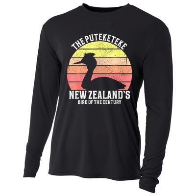 The Puteketeke New ZealandS Bird Of The Century Cooling Performance Long Sleeve Crew