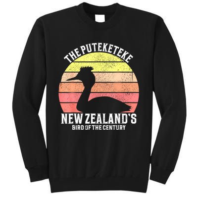 The Puteketeke New ZealandS Bird Of The Century Tall Sweatshirt