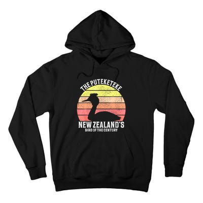 The Puteketeke New ZealandS Bird Of The Century Tall Hoodie