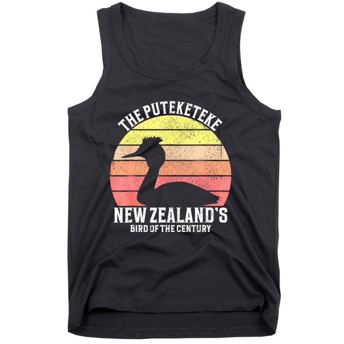 The Puteketeke New ZealandS Bird Of The Century Tank Top