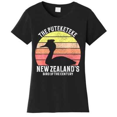 The Puteketeke New ZealandS Bird Of The Century Women's T-Shirt