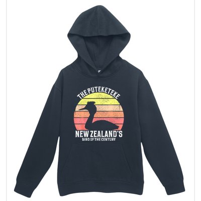 The Puteketeke New ZealandS Bird Of The Century Urban Pullover Hoodie