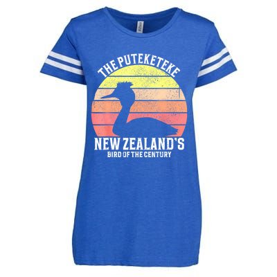 The Puteketeke New ZealandS Bird Of The Century Enza Ladies Jersey Football T-Shirt