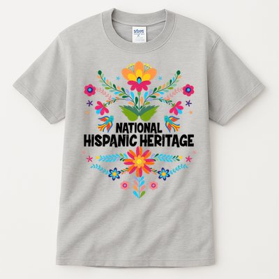 Traditional Pattern National Hispanic Heritage Month Tall T-Shirt