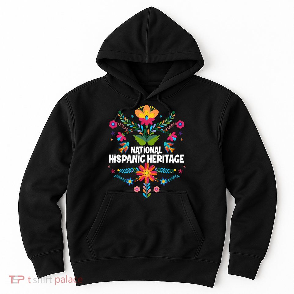 Traditional Pattern National Hispanic Heritage Month Hoodie