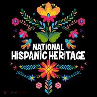 Traditional Pattern National Hispanic Heritage Month Flatbill Hat