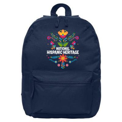 Traditional Pattern National Hispanic Heritage Month 16 in Basic Backpack