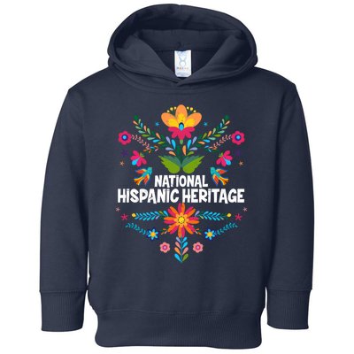 Traditional Pattern National Hispanic Heritage Month Toddler Hoodie