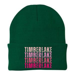 Timberlake Personalized Name I Love Timberlake Knit Cap Winter Beanie