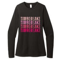 Timberlake Personalized Name I Love Timberlake Womens CVC Long Sleeve Shirt