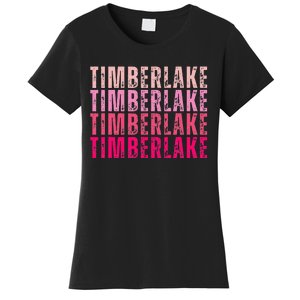 Timberlake Personalized Name I Love Timberlake Women's T-Shirt